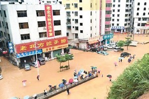 京冀粵再降暴雨 廣東龍川逾五萬人受災