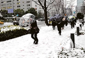 東京市區罕見積雪6厘米
