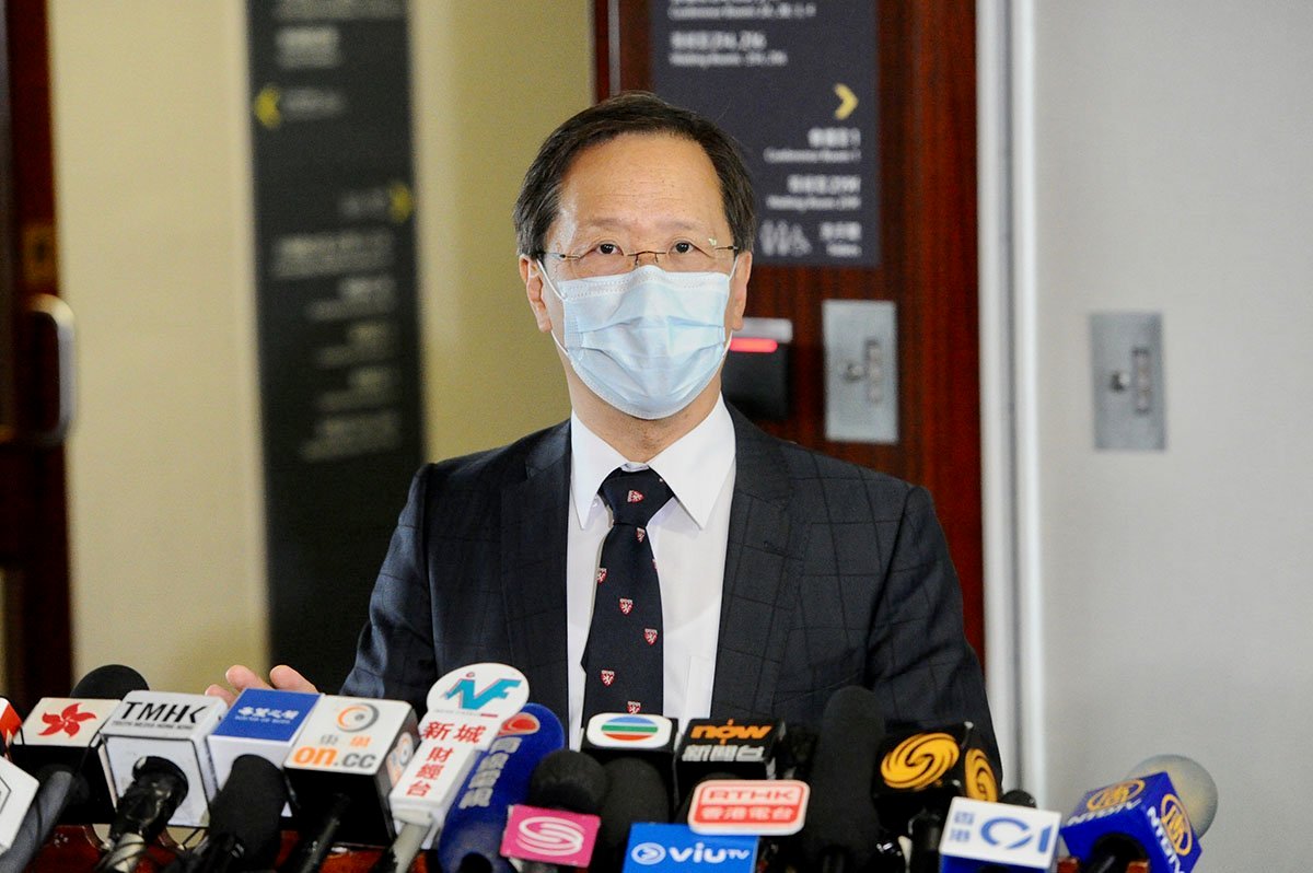 郭家麒形容現時香港防疫計劃猶如「無掩雞籠」，促請港府加強並改善邊境防疫措施，否則其它措施都是「徒勞無功」。（大紀元資料圖片）