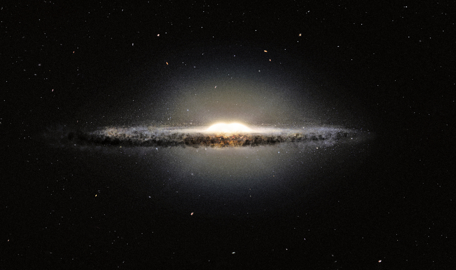 銀河中心凸起源自單次新星誕生潮
