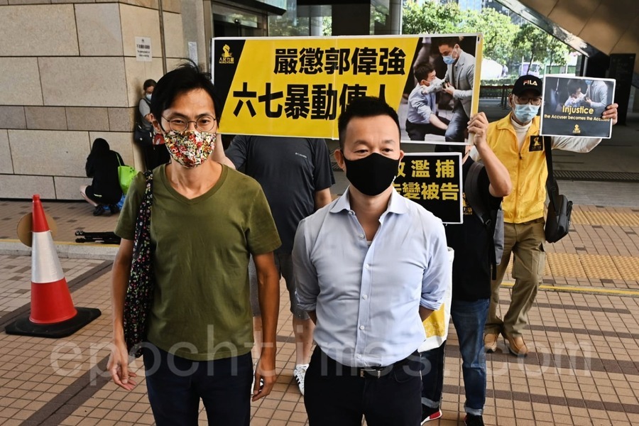 陳志全控郭偉強襲擊罪 香港律政司介入拒起訴