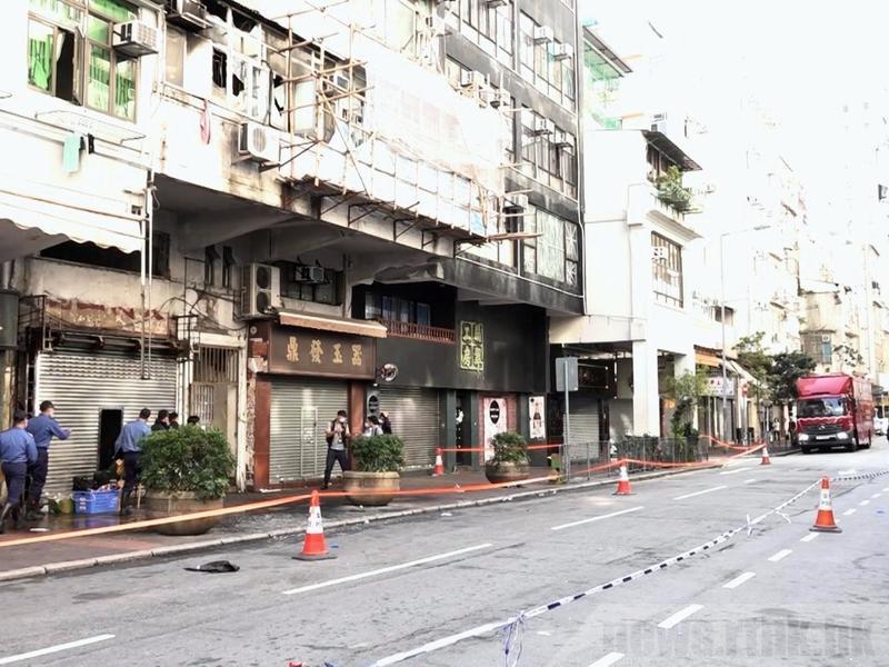 香港油麻地唐樓大火7死11傷 疑慶生蠟燭致禍