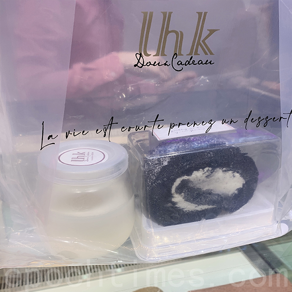 北海道3.6牛乳燕窩布甸和法式燕窩黑芝麻口味梳乎厘卷。（Siu Shan提供）