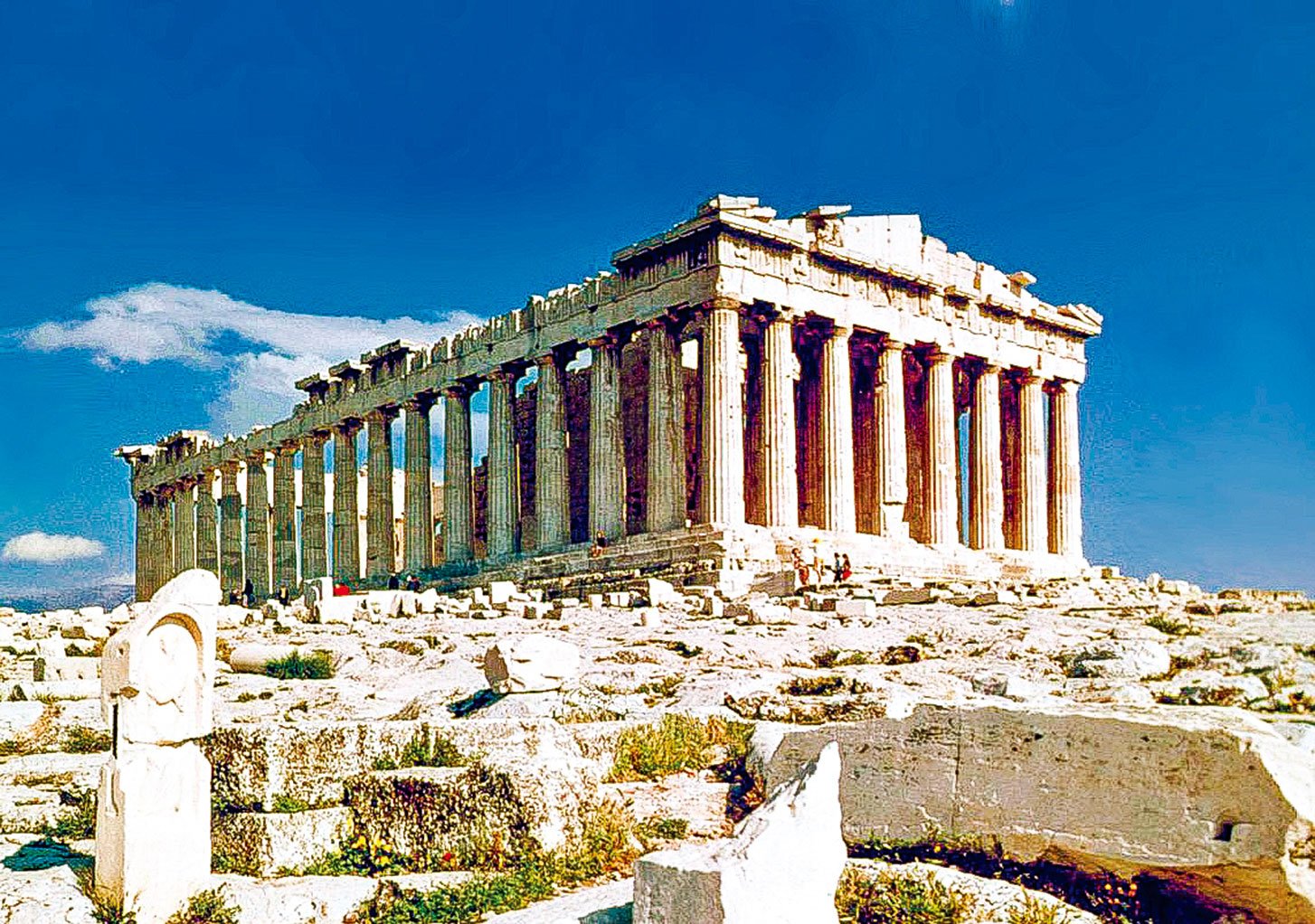 希臘雅典的巴特農神廟。（維基百科公有領域CC BY 2.0 ）