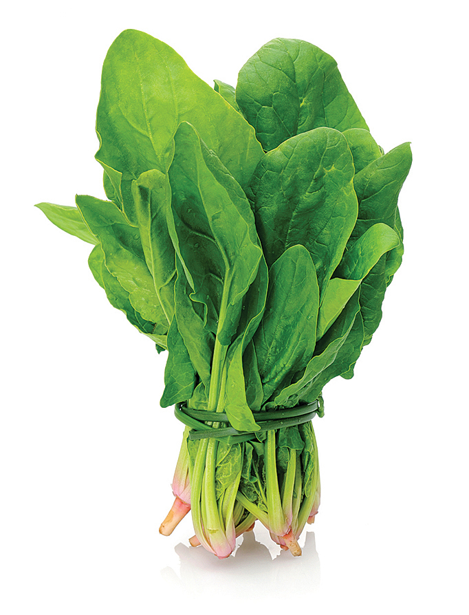  菠菜營養豐富，有助提升免疫力與補血。