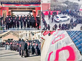 《一線採訪》 北京欲強拆香堂村 村民反抗
