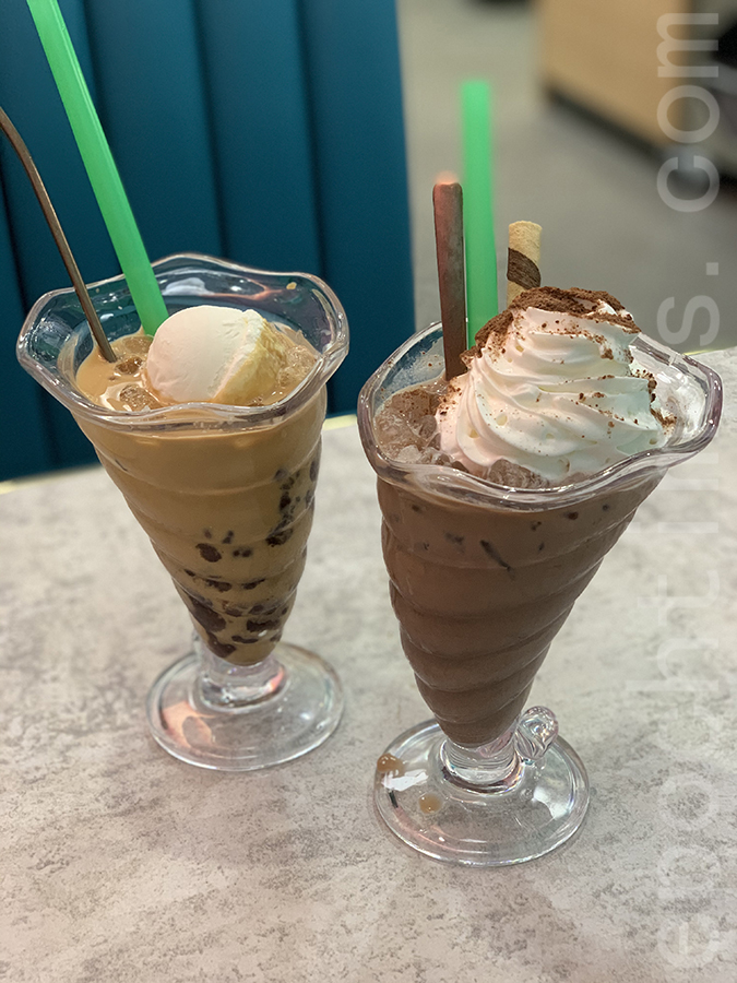 阿華田雲朵和奶茶雪糕紅豆冰。（Siu Shan提供）