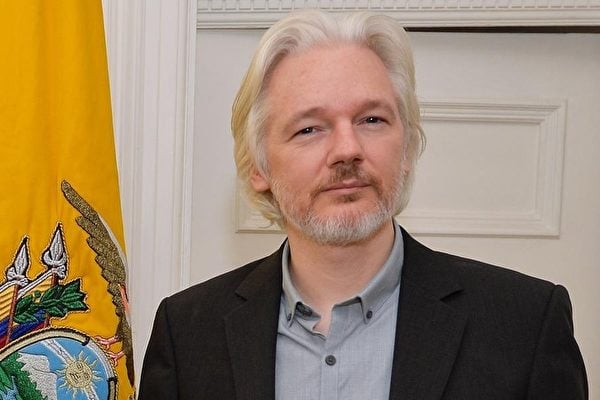 維基解密創辦人阿桑奇12月15日正式向美國總統特朗普提出赦免請求。（Julian Assange/Getty Images）
