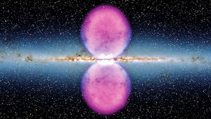 銀河系中心發現更大泡泡