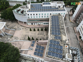 引入高效太陽能發電 浸會神學院實現綠色校園