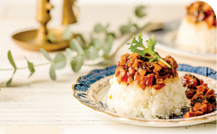 桃膠入菜素滷肉飯香噴噴 大紀元時報香港 獨立敢言的良心媒體