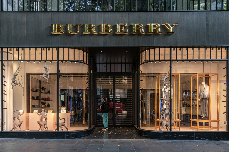 Burberry上季疫情嚴峻時關店62間 年比銷售降9%