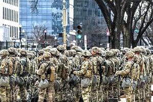 拜登就職典禮後 華府約二百國民兵確診