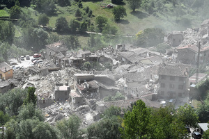 組圖：意大利強震如「煉獄」死傷持續上升