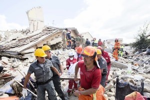 意大利再傳強餘震 救援工作受阻