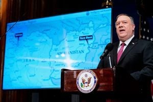 再提伊朗威脅 蓬佩奧讚揚特朗普中東和平貢獻