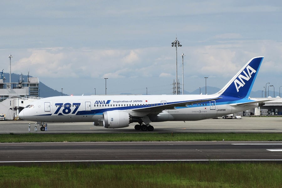 波音787客機引擎異常 全日空將取消300航班