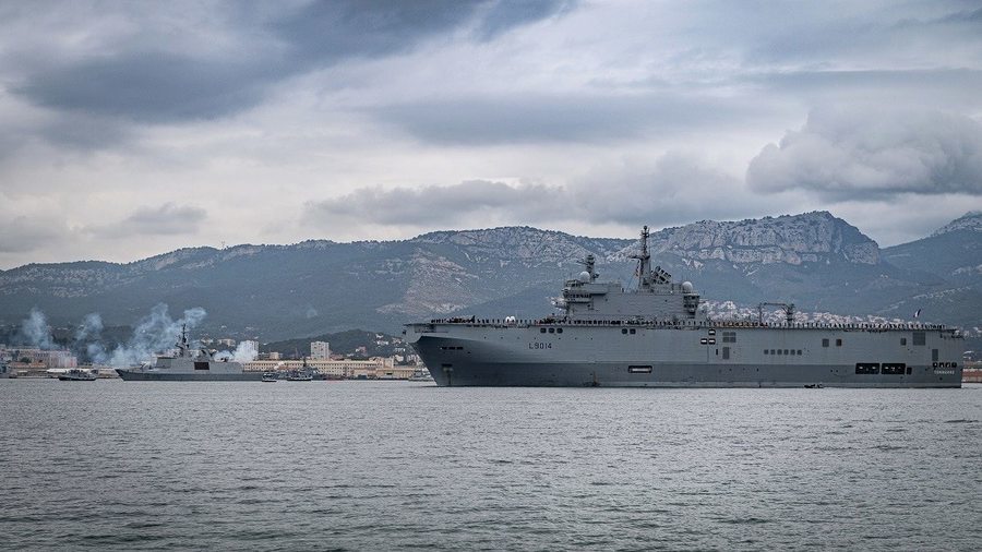 法國積極參與印太戰略部署 攻擊艦再赴印太