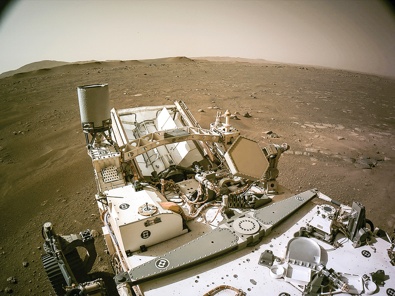 毅力號「睜眼」拍照360度全景揭其火星新家