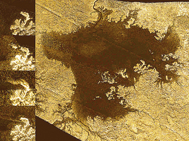 土衛六大峽谷充滿液體