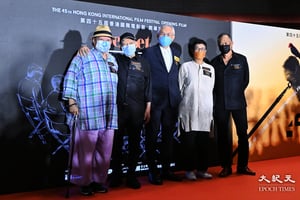 杜琪峯洪金寶亮相香港國際電影節  郭富城回應《風再起時》被取消【影片】