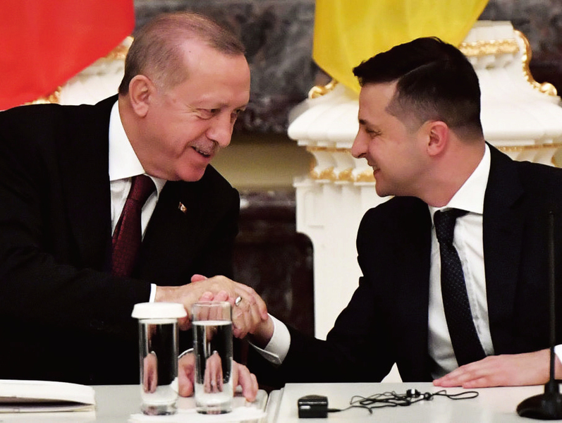烏東危機黑海戰雲 土烏領袖會談強調和平