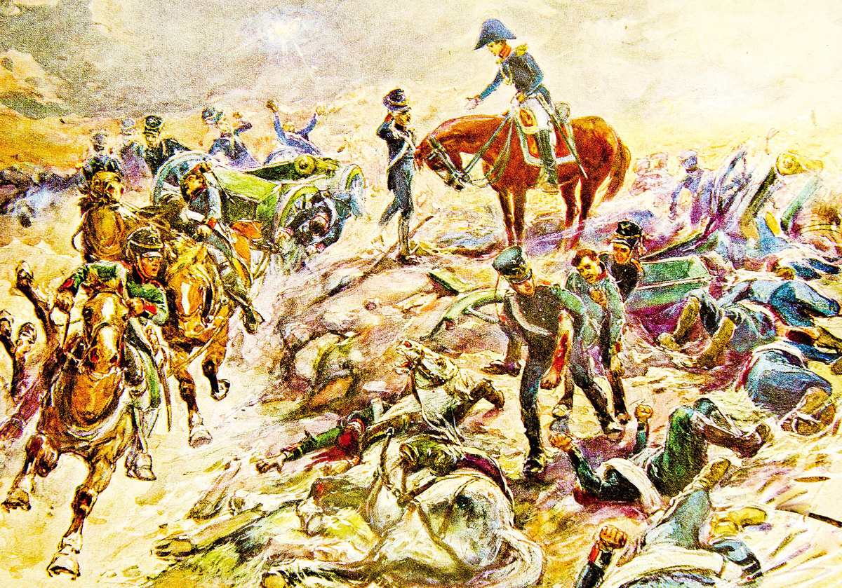 畫家A.P. Apsit的插圖，摘自托爾斯泰的小說《戰爭與和平》(shutterstock)