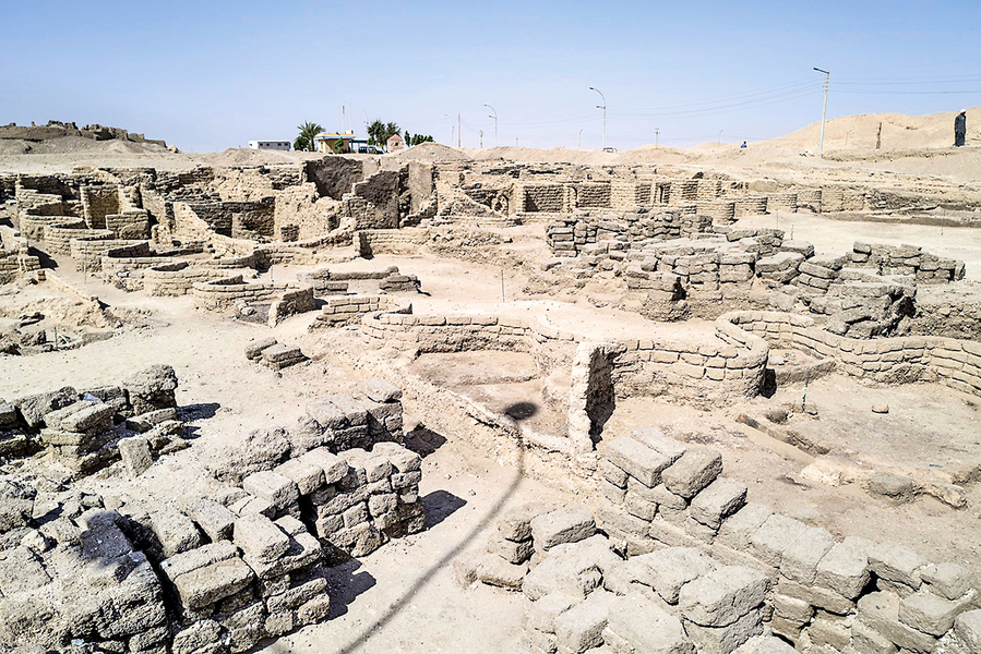 距今三千年 埃及「失落黃金城」重見天日