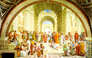 從一幅草圖走入哲學殿堂（一） ——米蘭拉斐爾《雅典學院》素描稿