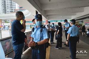 工會聯合街站 抗議政府修訂入境條例 剝奪港人出入境自由