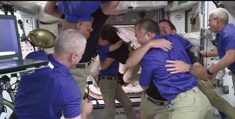 SpaceX成功的將太空人送抵國際太空站
