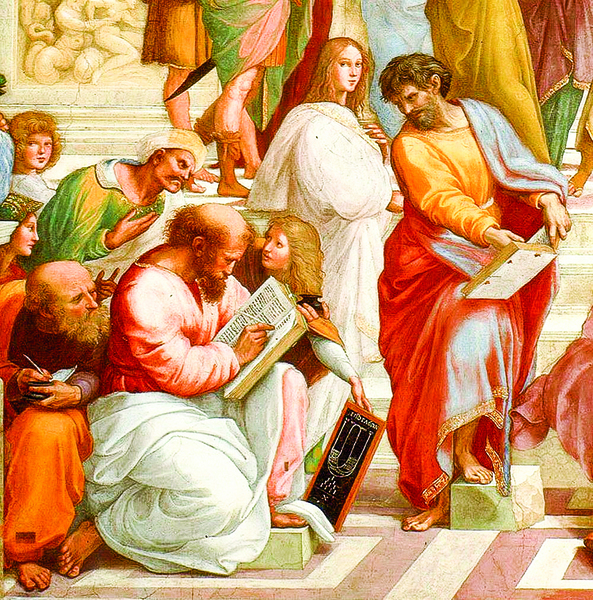 從一幅草圖走入哲學殿堂(二)——米蘭拉斐爾《雅典學院》素描稿