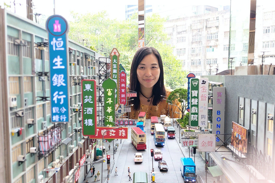 觀塘裕民坊微型藝術展 市民憶往昔