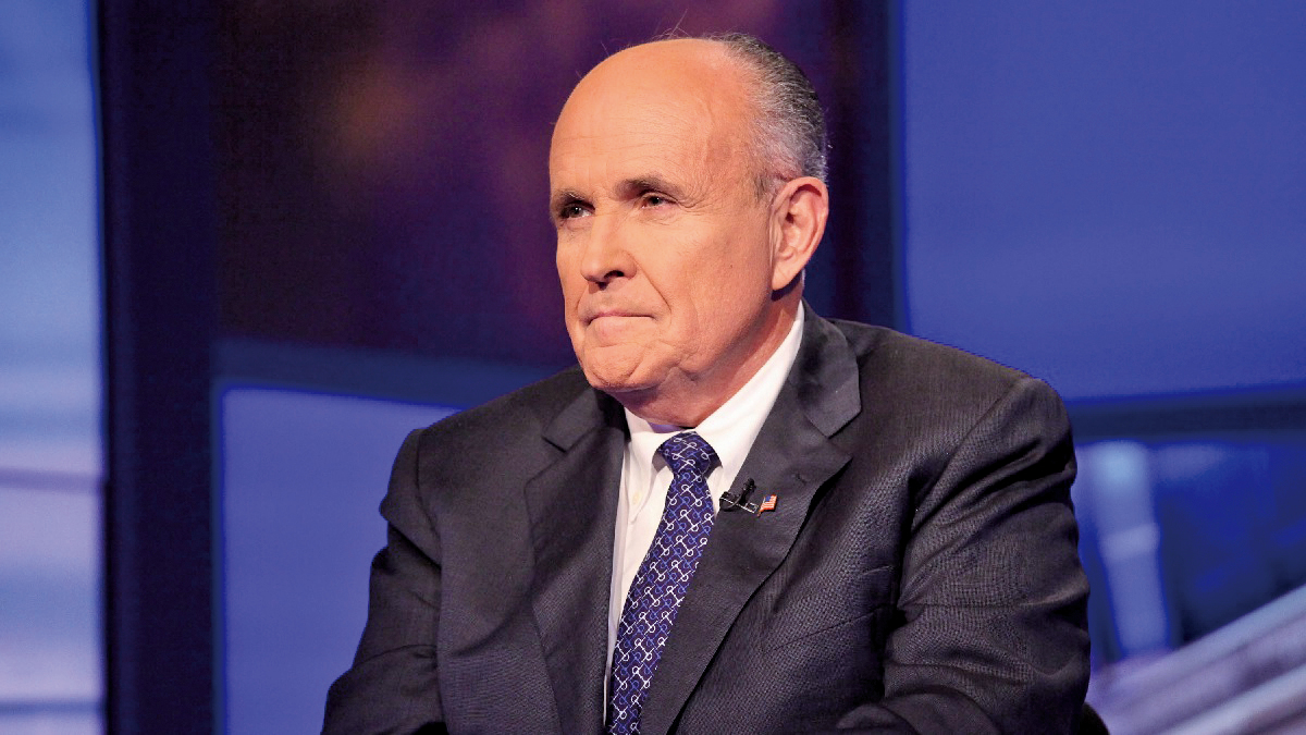 前紐約市市長朱利亞尼（Rudy Giuliani）。（Getty Images）
