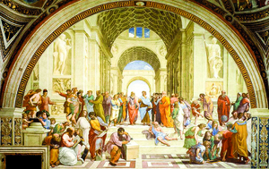從一幅草圖走入哲學殿堂（三）──米蘭拉斐爾《雅典學院》素描稿