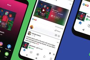Facebook攜手Spotify  推出迷你播放器