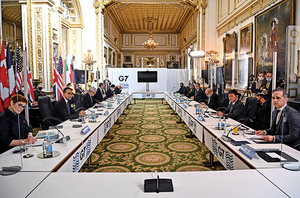 七國集團(G7)外長峰會 譴責中俄霸凌 關注台海局勢
