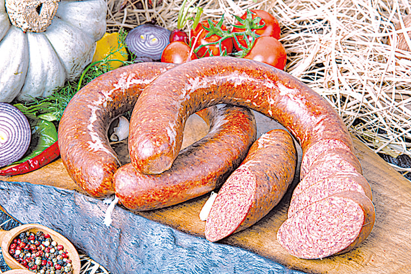 在土耳其最大眾口味的坎高香腸。