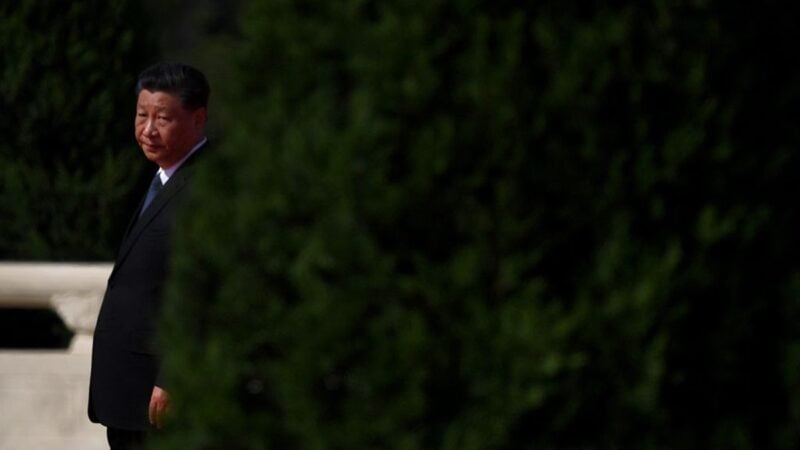  有日媒說，習近平打算跳過第六代領導人，同時覬覦毛時代的「黨主席」頭銜。(NOEL CELIS/AFP via Getty Images)