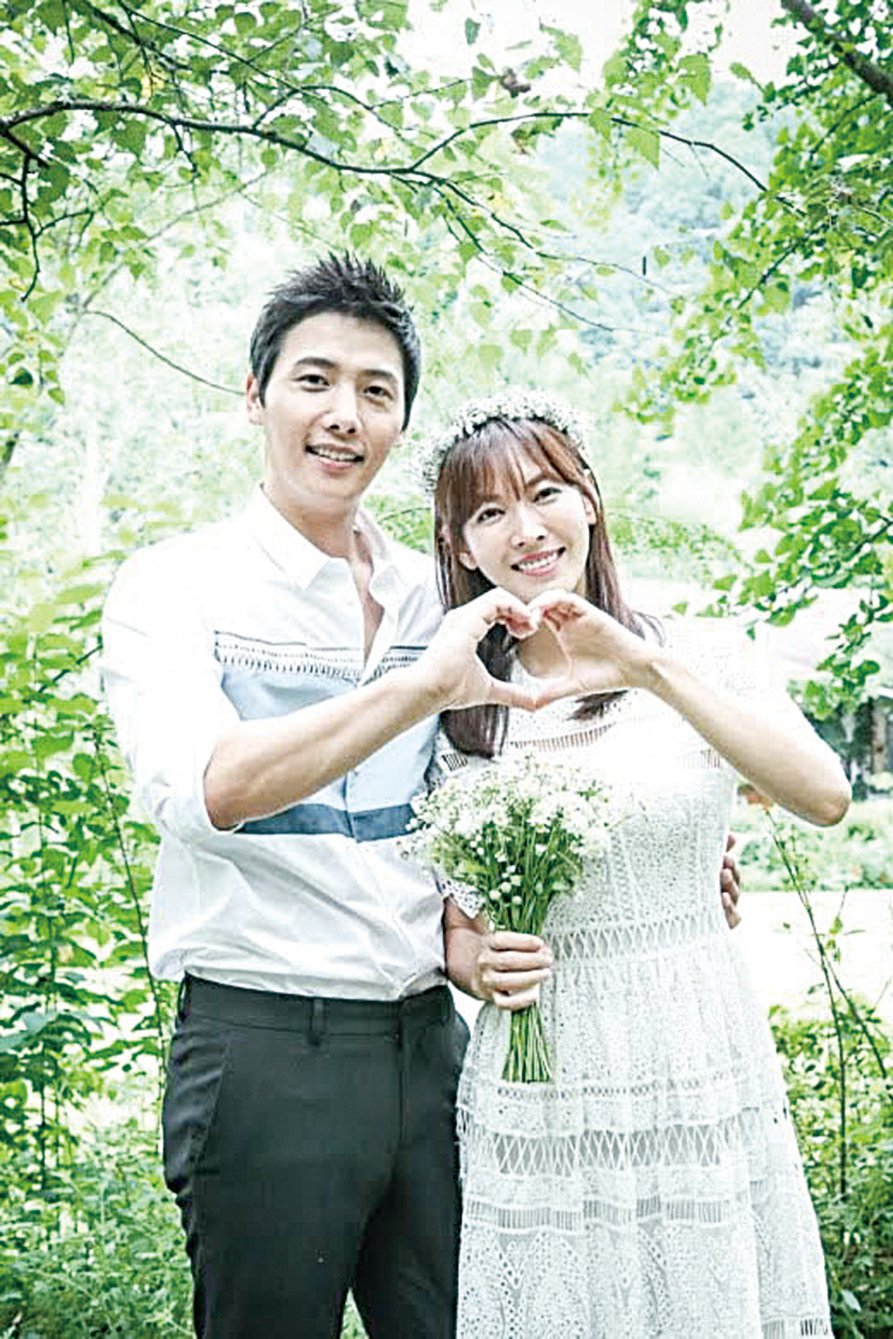 李尚禹和金素妍因拍劇而成為真正的戀人。（網絡圖片）