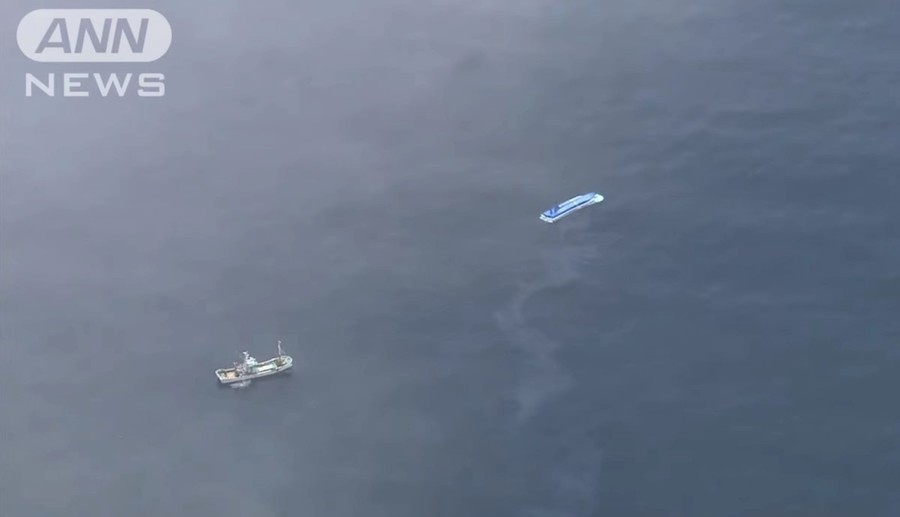與俄羅斯船相撞 日本漁船翻覆3死1人傷