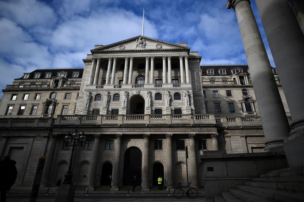 英倫銀行（Bank of England）今天（2日）公佈4月份按揭審批86,921宗，上月錄得83,402宗。（BEN STANSALL/AFP via Getty Images）