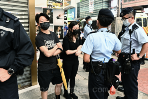 6.12大量警力封鎖銅鑼灣 黑衣黑褲被針對