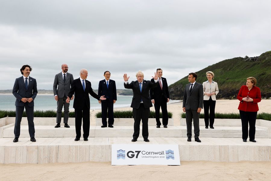 中共病毒溯源大戰打響 G7要求徹查 美中角力