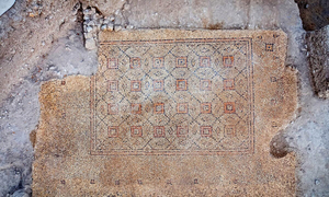 1600年前馬賽克磚在以色列出土