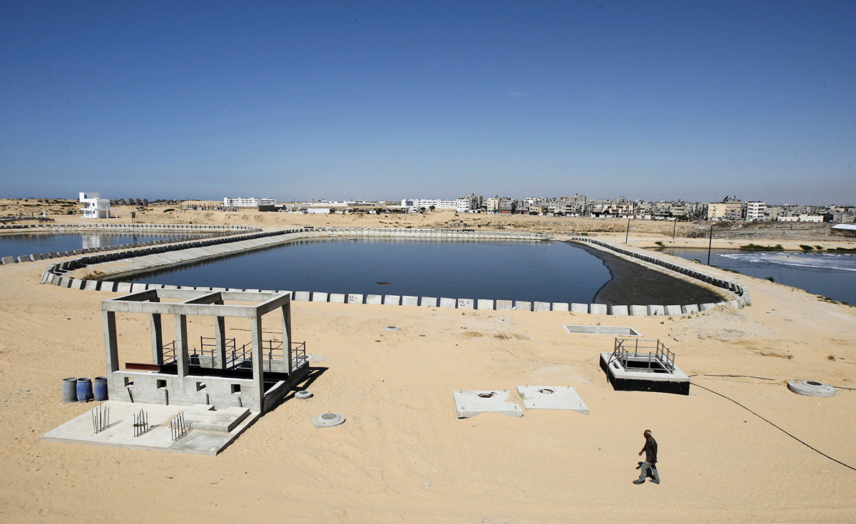 圖為一家水處理廠。（Getty Images）
