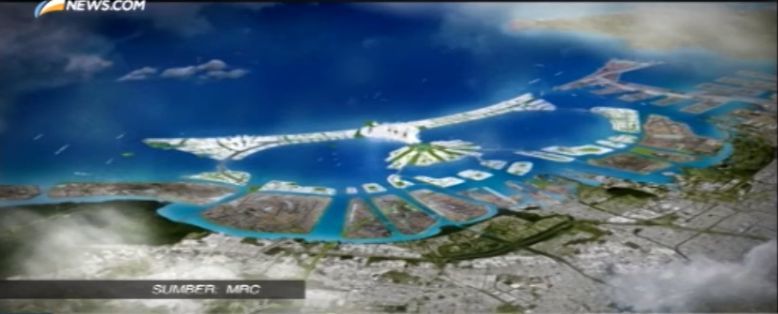 阻止雅加達下沉 印尼「巨型海堤」復工