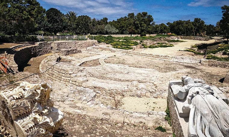 古羅馬大教堂建築宏偉 以色列出土