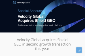 全球名義僱主Velocity Global再下一城 收購香港Shield GEO