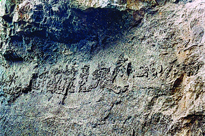 2.7億年前藏字石 誰寫的至今成謎